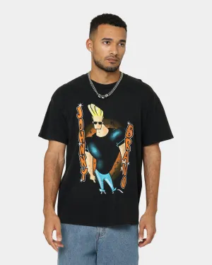 American Thrift X Johnny Bravo Man, I'm Pretty Vintage T-Shirt Black Wash