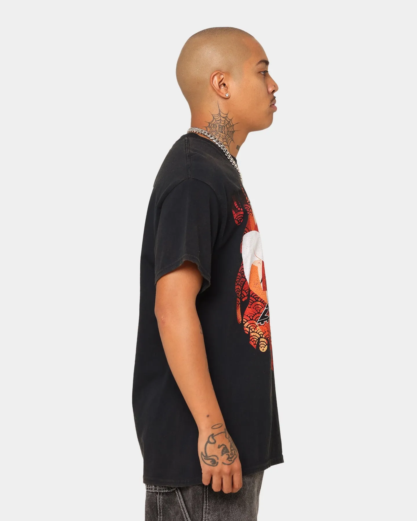 American Thrift X Samurai Jack Jack Vintage T-Shirt Black