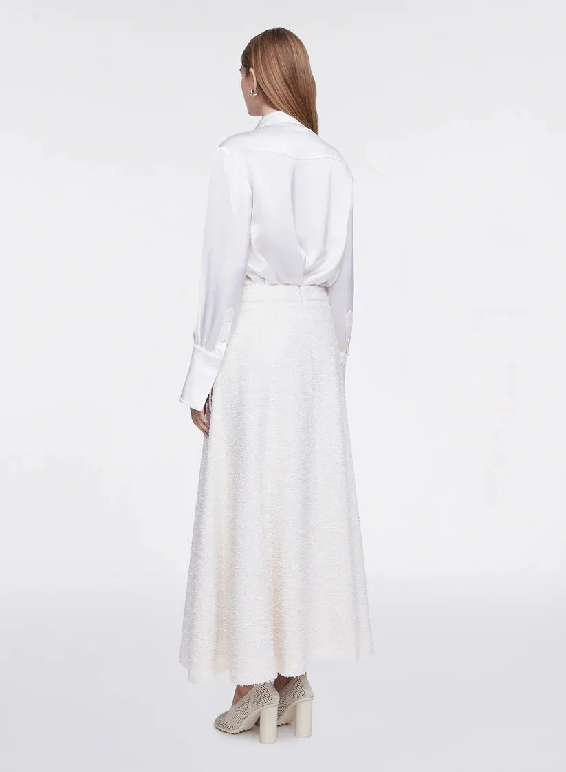 Anna Quan Clara Skirt - Porcelain