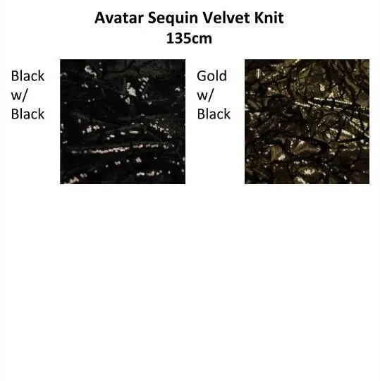 Avatar Sequin Velvet Knit