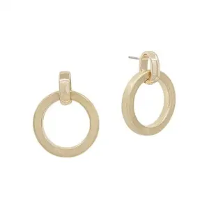 Chunky Circle Stud Earring