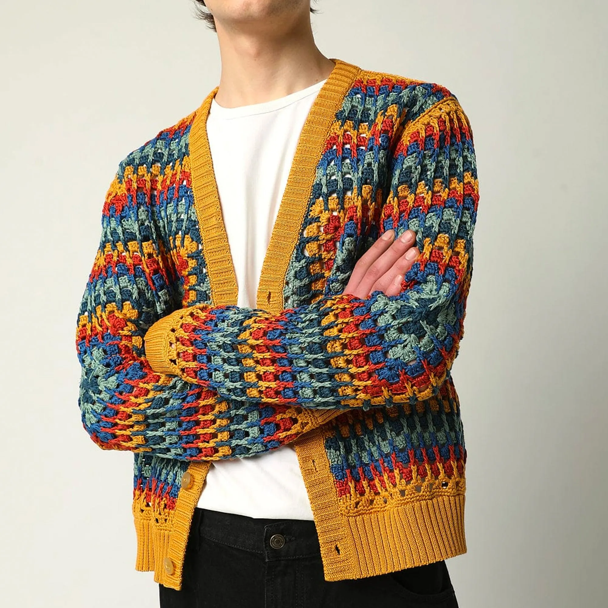 Corridor Mens Sunburst Cardigan