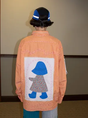 Cute Tender Memory Garden Portal Button Up