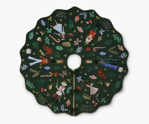Embroidered Tree Skirt - Nutcracker