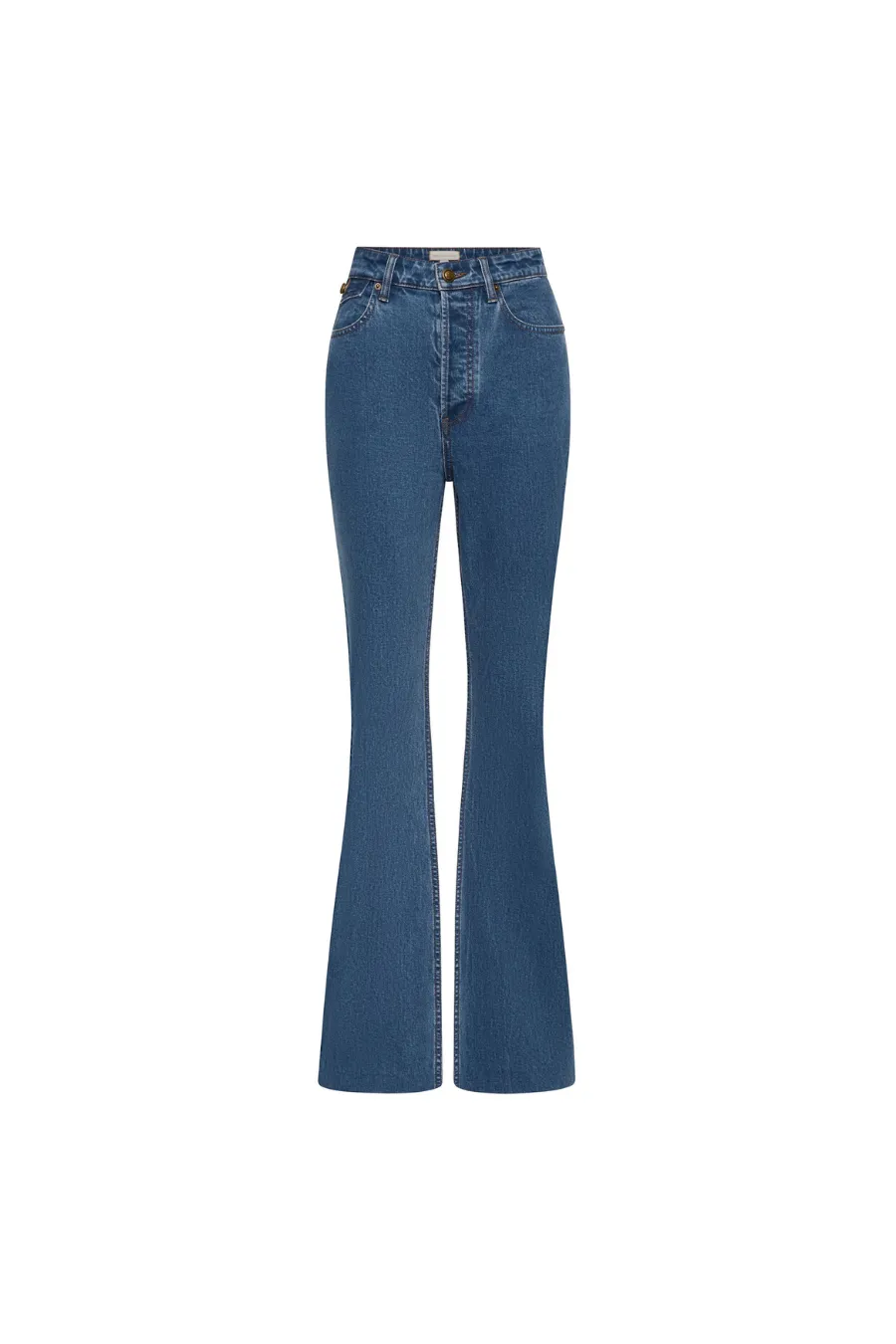 Gisele Flare Jean Mid Wash
