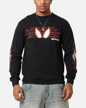 Goat Crew Marvel Spider-Man Y2K Miles Long Sleeve T-Shirt Black