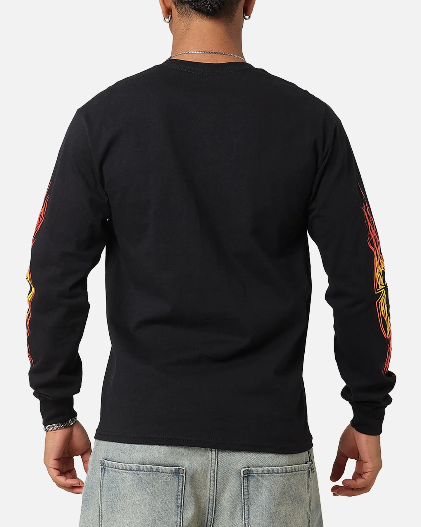Goat Crew Marvel Spider-Man Y2K Spidey Long Sleeve T-Shirt Black