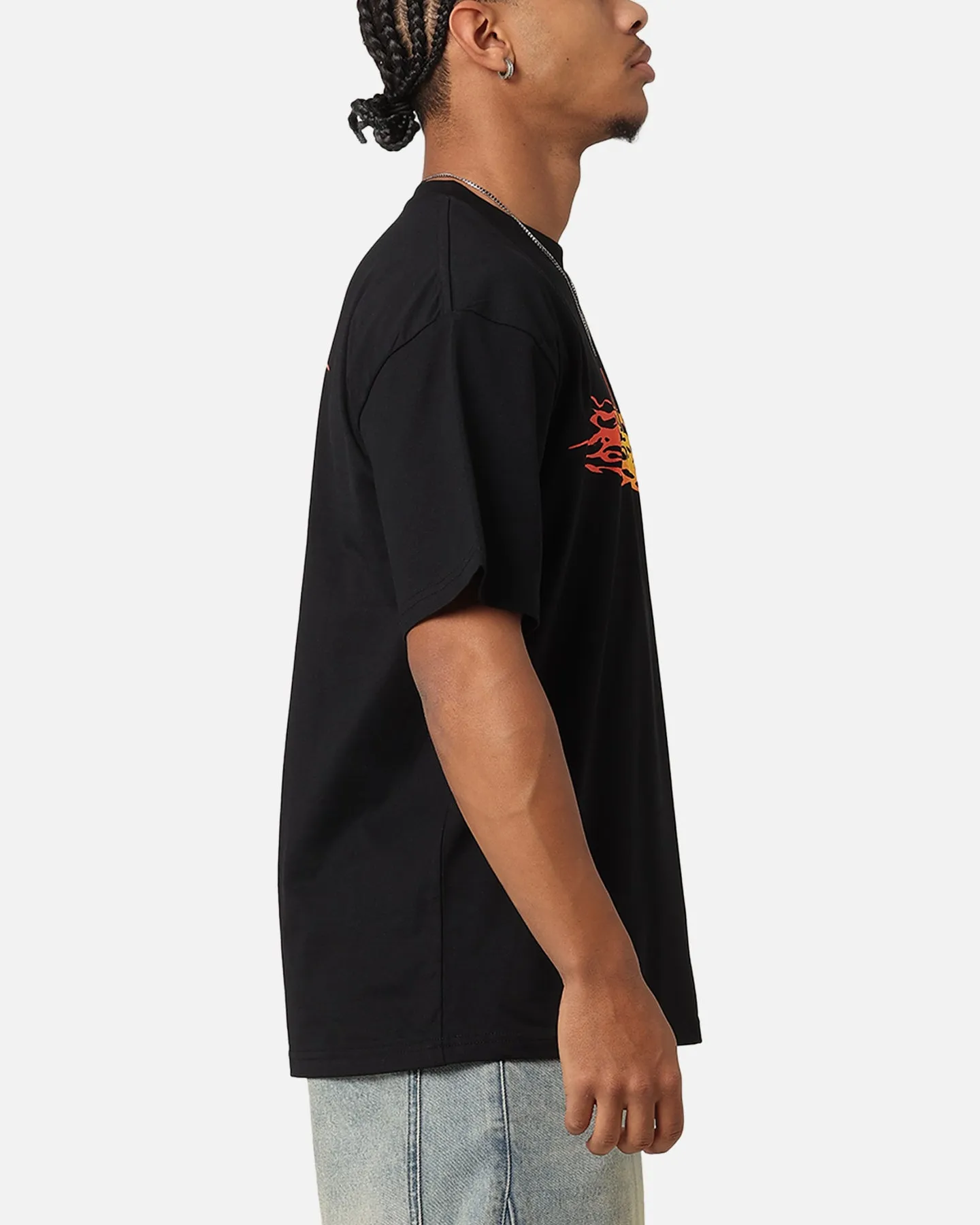 Goat Crew Marvel Spider-Man Y2K Spidey T-Shirt Black