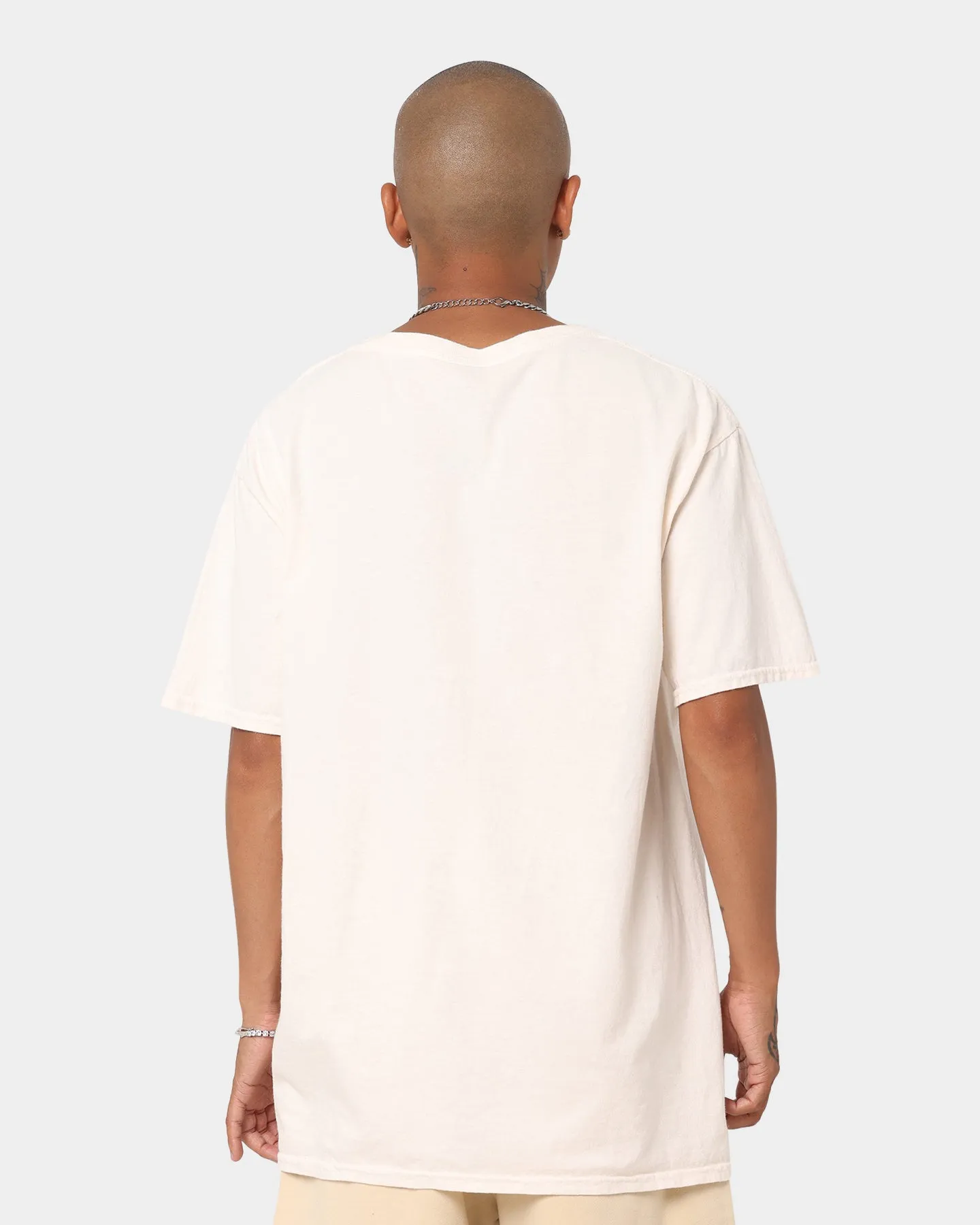 Goat Crew Retro Arcade Chicago Vintage T-Shirt Off White