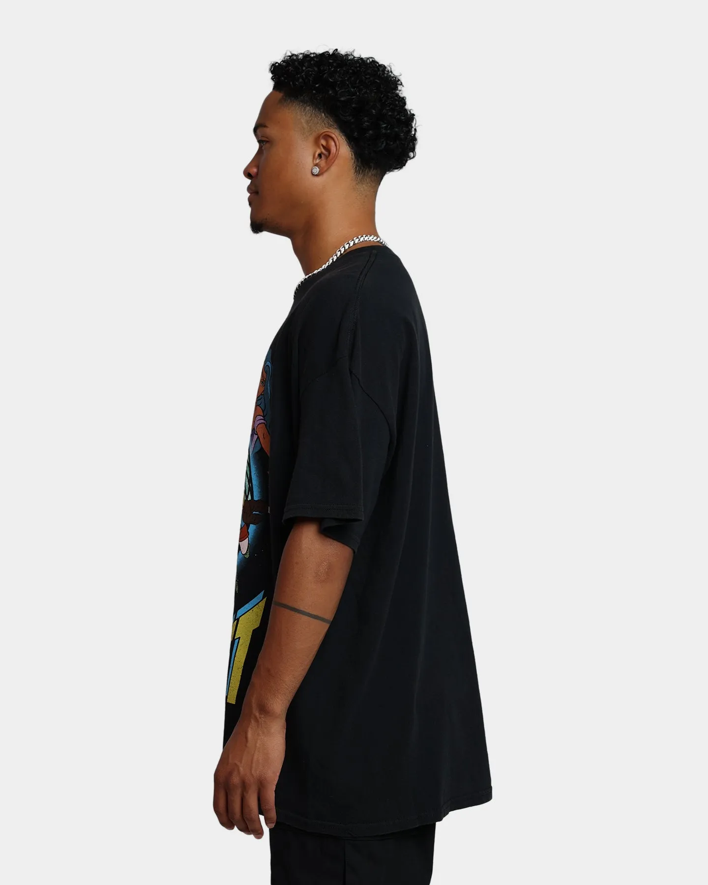 Goat Crew X Captain Planet Captain Planet Vintage T-Shirt Washed Black