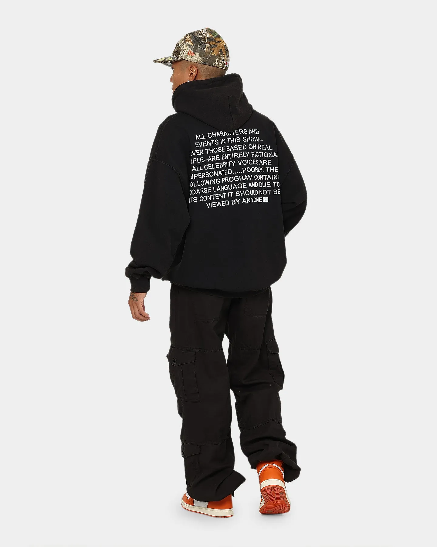 Goat Crew X South Park Group Vintage Hoodie Black Wash