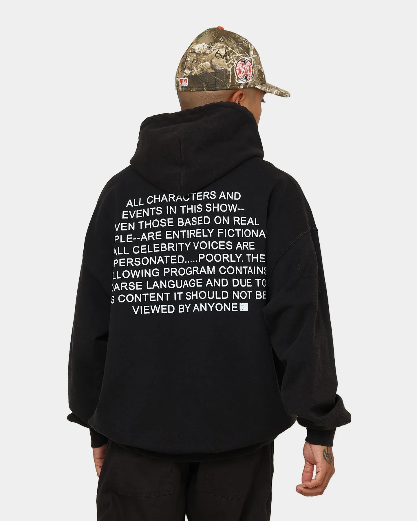 Goat Crew X South Park Group Vintage Hoodie Black Wash