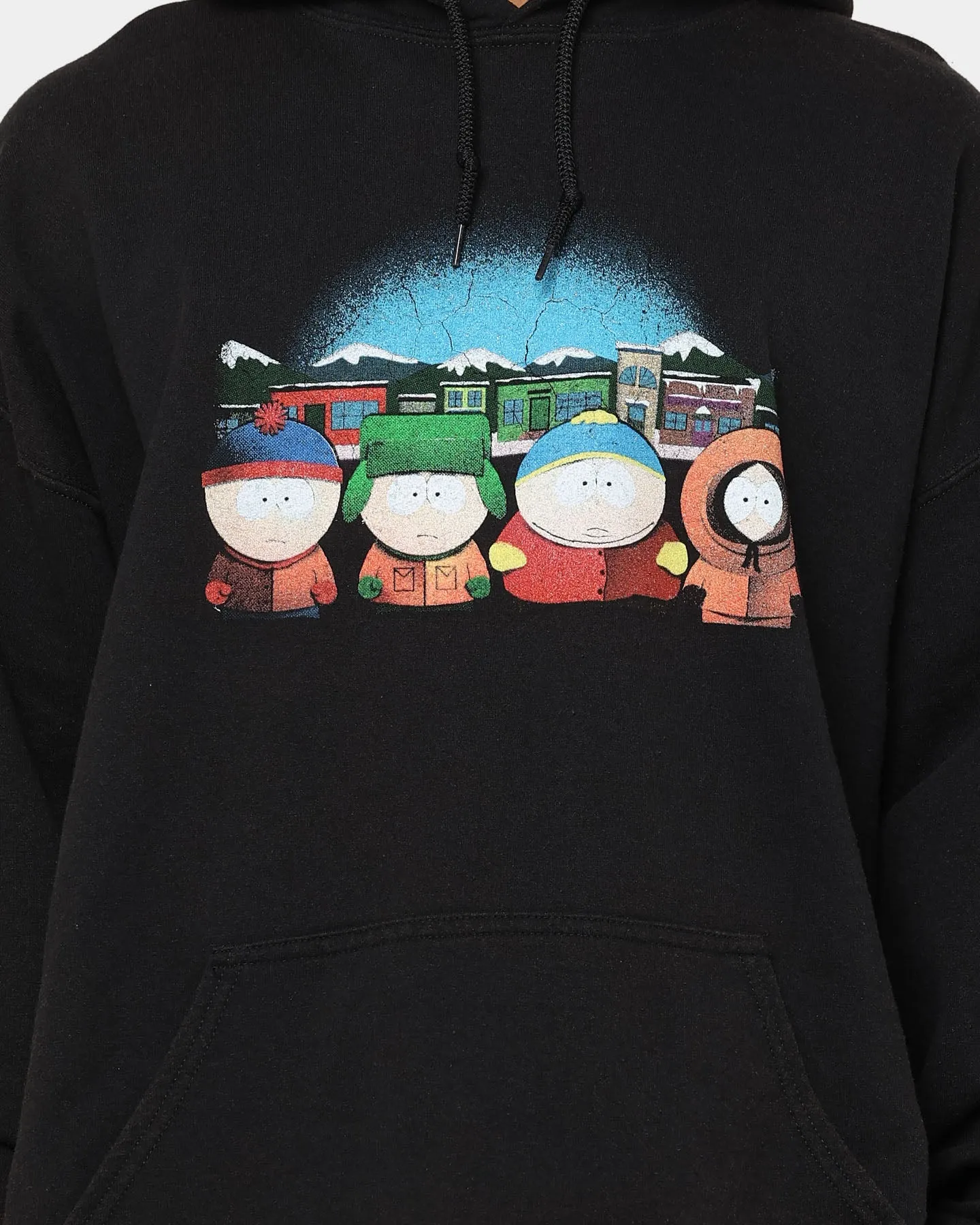 Goat Crew X South Park Group Vintage Hoodie Black Wash