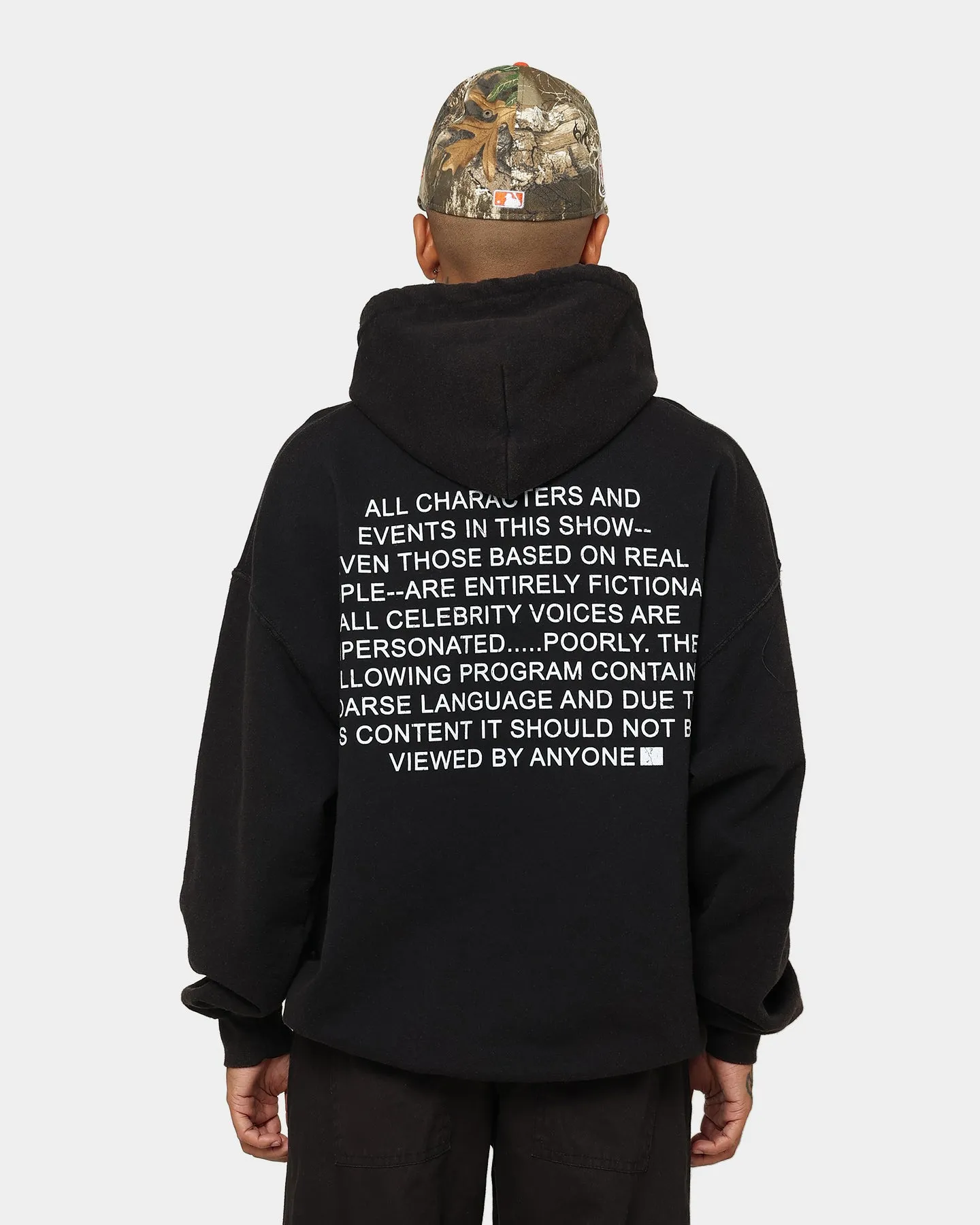 Goat Crew X South Park Group Vintage Hoodie Black Wash