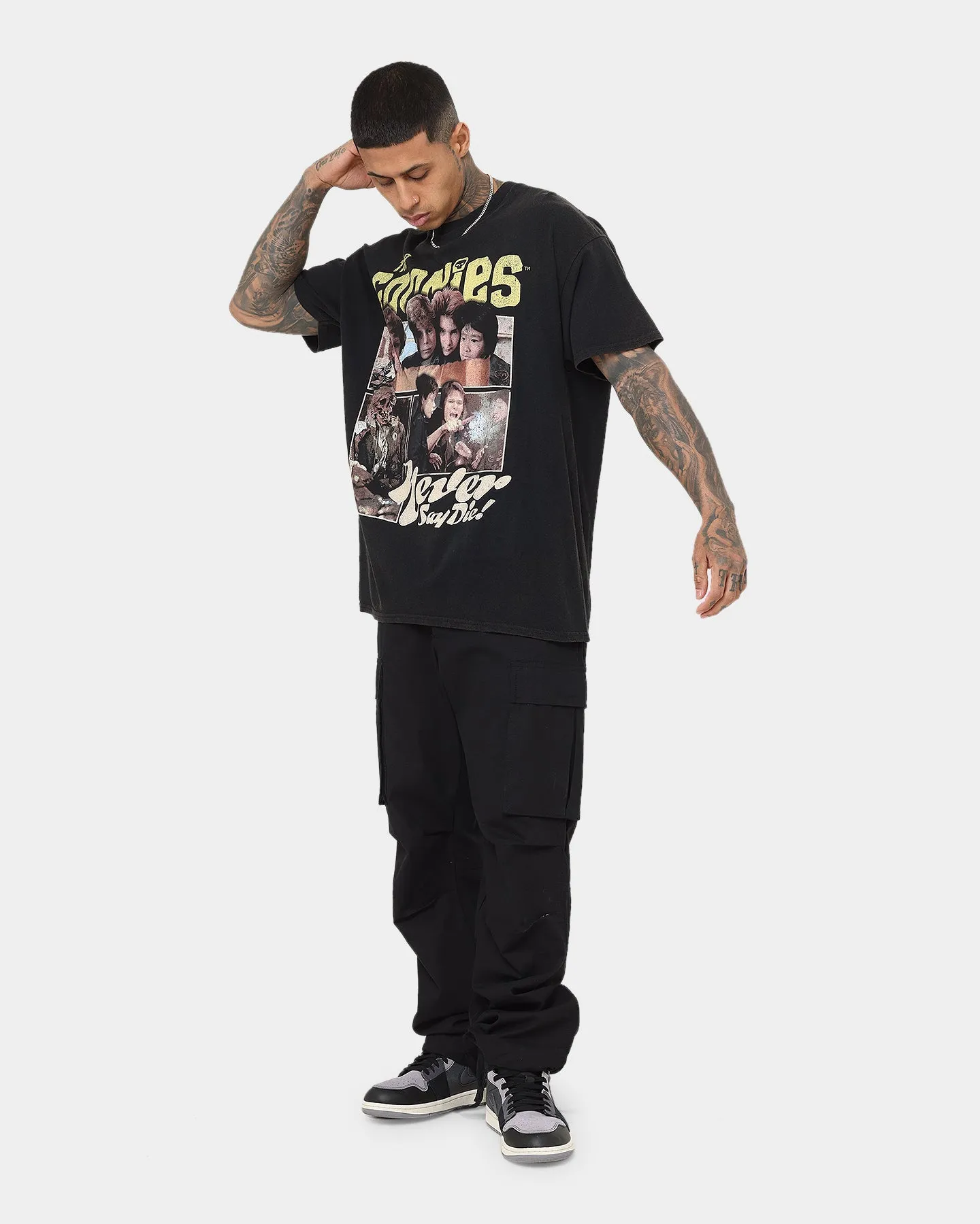 Goat Crew X The Goonies Goonies Vintage T-Shirt Washed Black