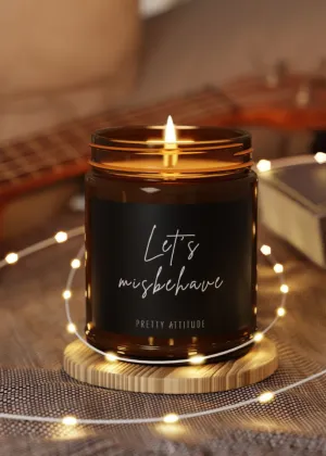 Let's Misbehave Candle