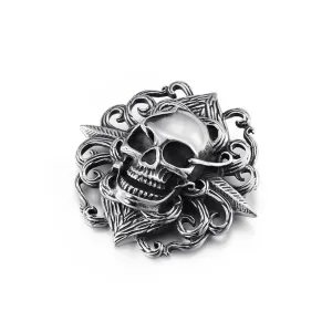 Rebel Skull Stainless Steel Pendant for Men