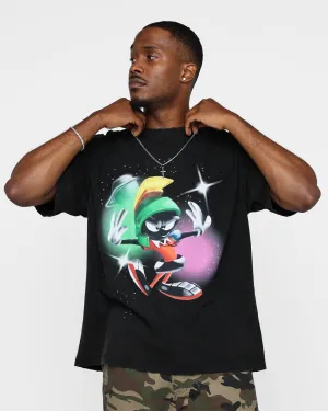 Renowned LA X Looney Tunes Marvin Airbrush Vintage T-Shirt Black