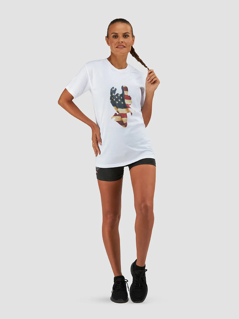 Seeing Stars Tee White