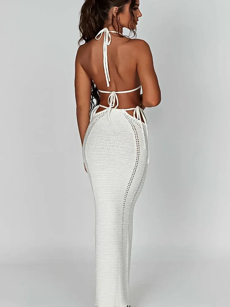 SHP Black Summer Sexy Outfits Dress 2 Piece Set