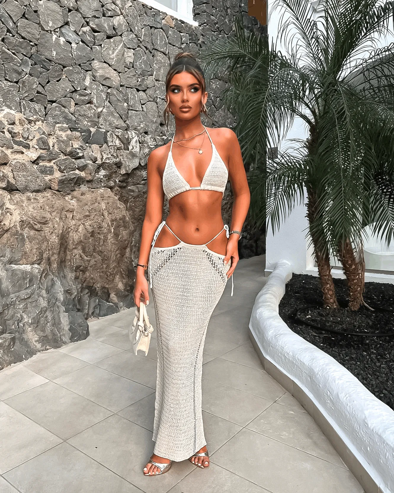 SHP Black Summer Sexy Outfits Dress 2 Piece Set