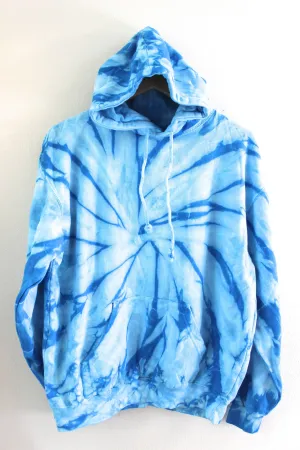 Sky Blue Tie-Dye Unisex Hoodie