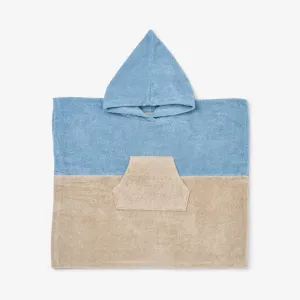 Terry Poncho Lille - blue summer