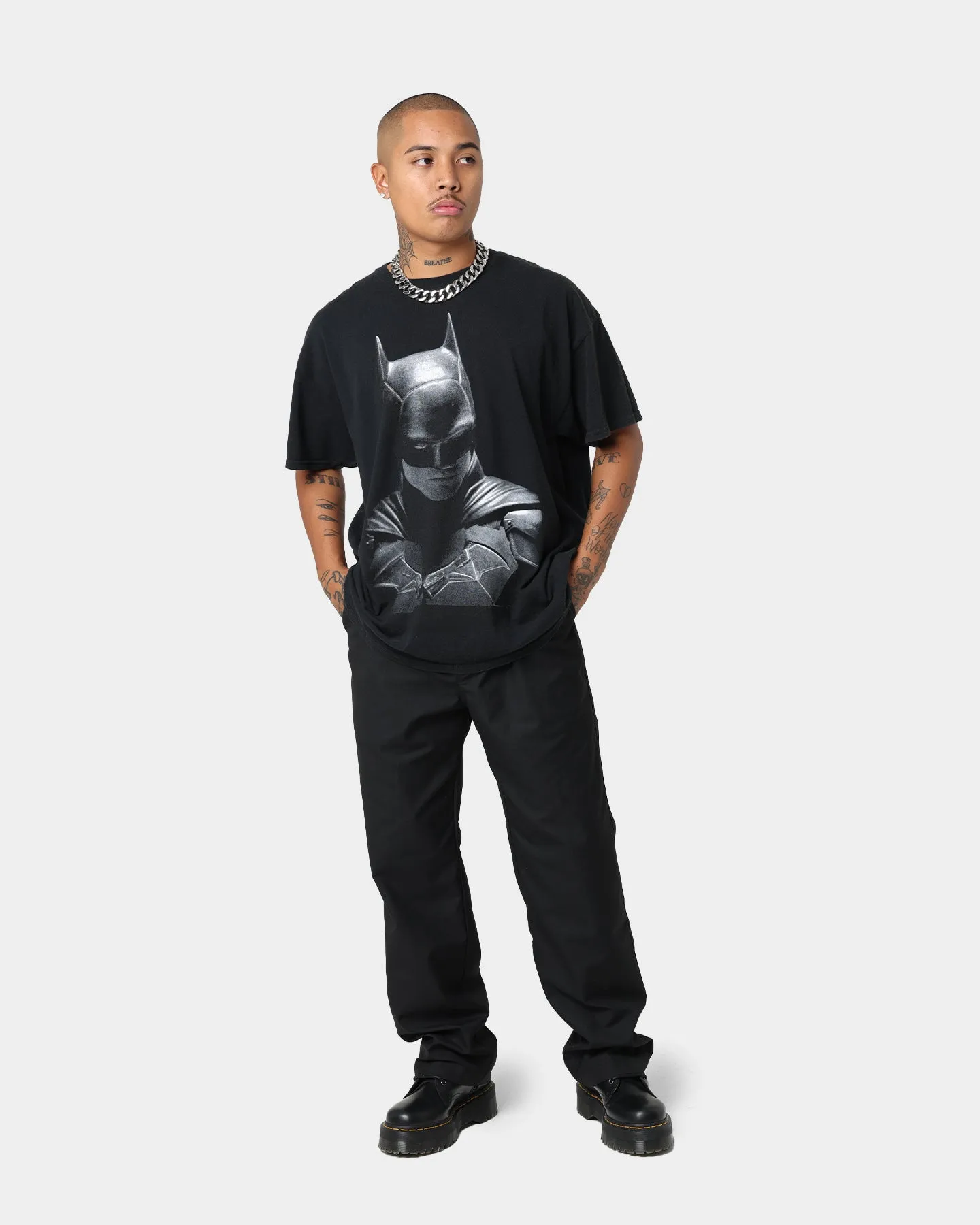 The Batman Vengeance Vintage T-Shirt Black Wash