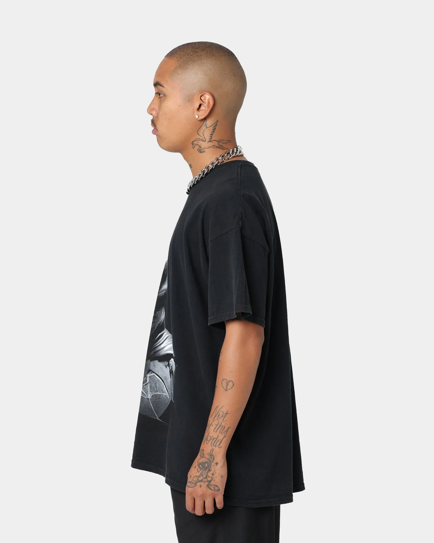 The Batman Vengeance Vintage T-Shirt Black Wash