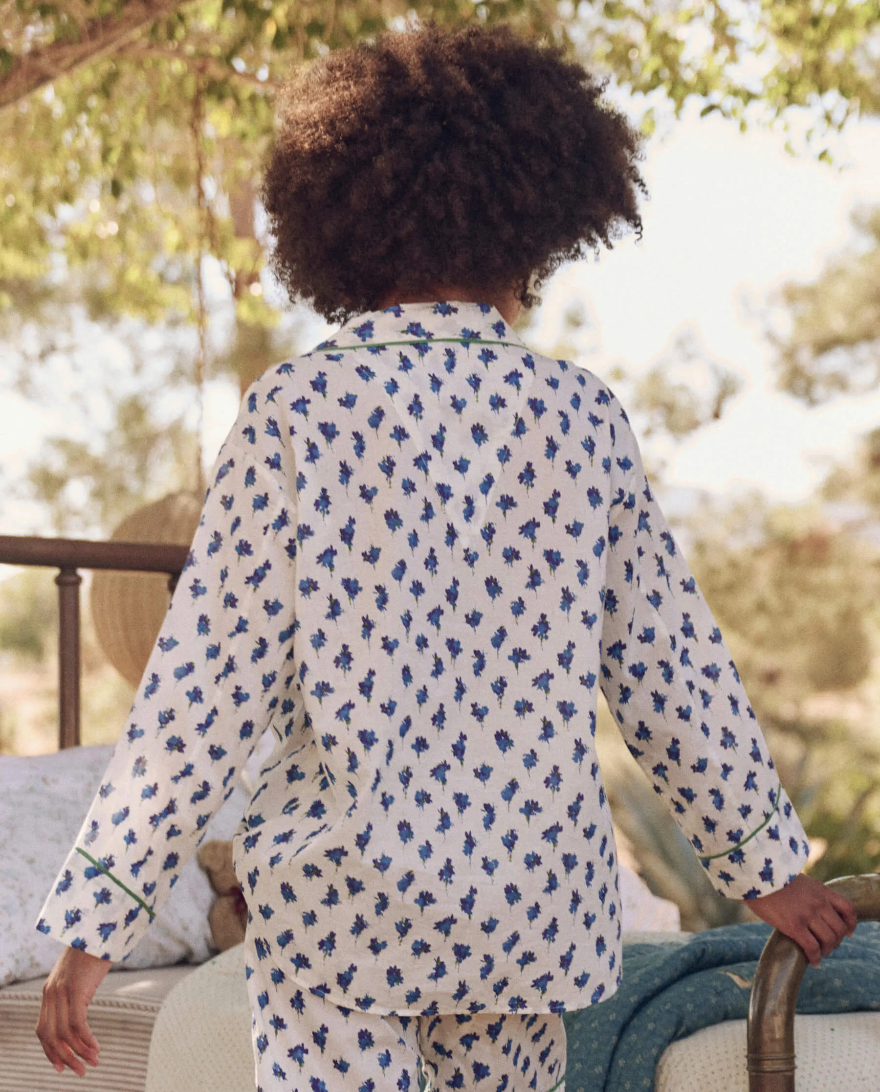 The Pajama Shirt. -- Early Dawn Floral