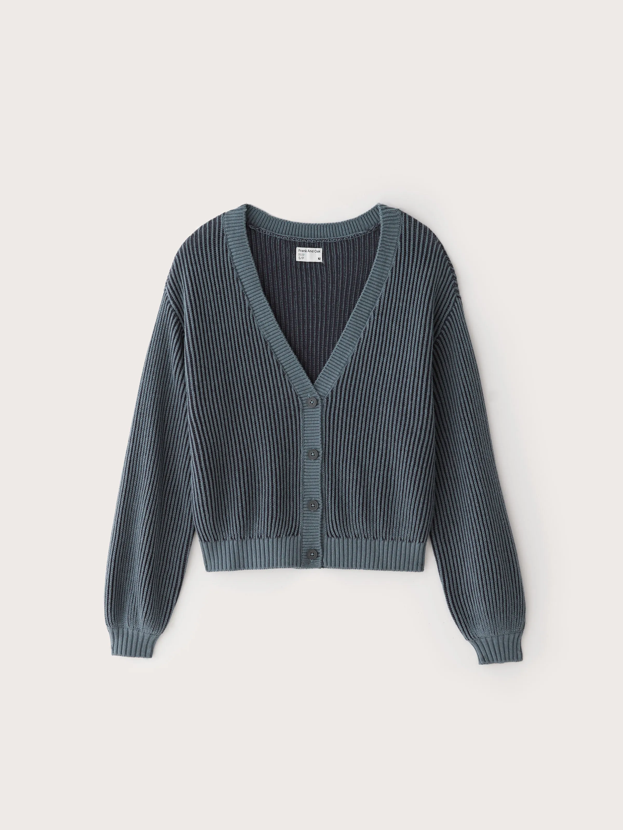 The Seacell™ Cardigan in Stormy Blue